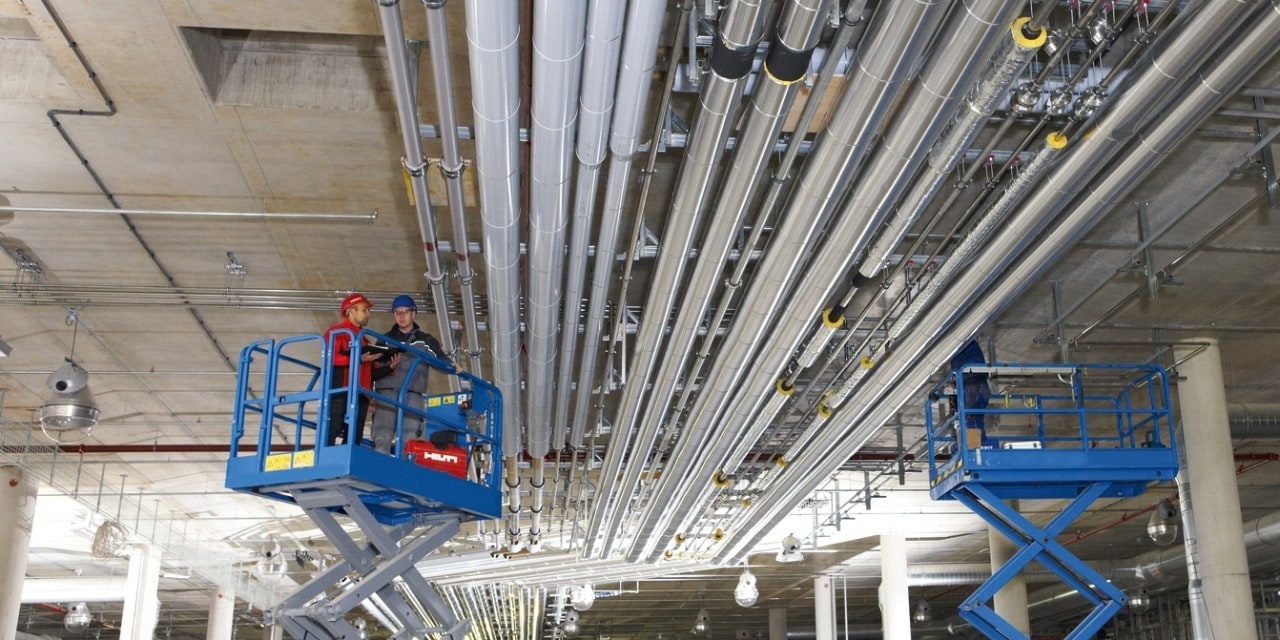 Hilti software for large industrial plants