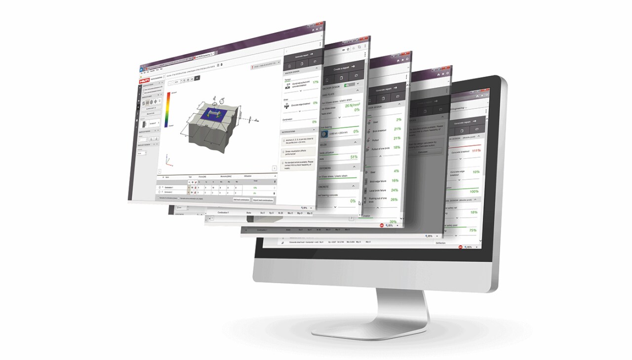 PROFIS Engineering 설계 소프트웨어 Suite