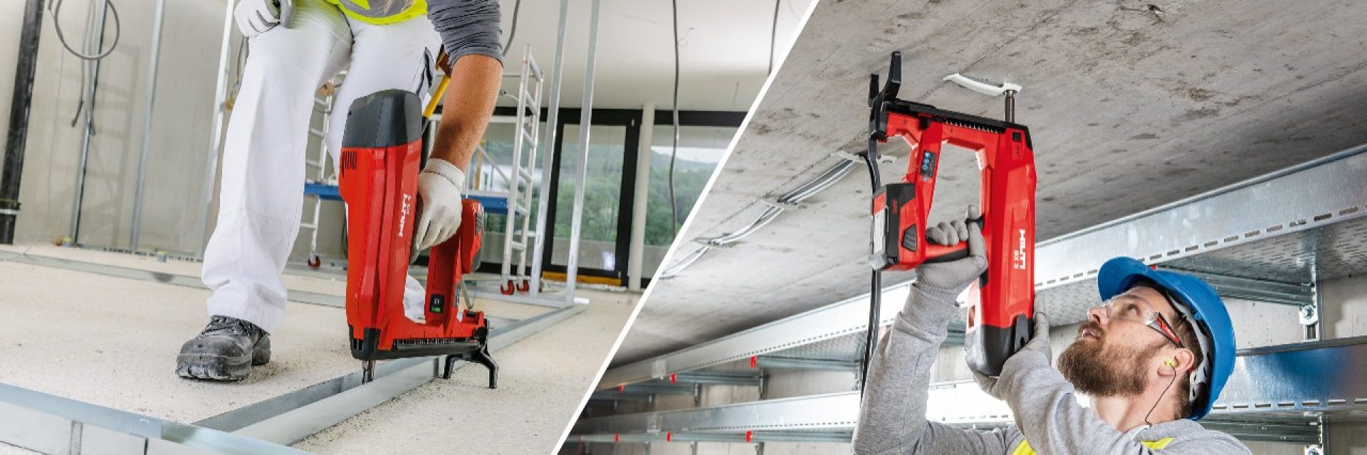 Make the switch to the battery-powered BX 3, the cordless nailer designed to be cleaner, quieter and more hassle-free fastenings to concrete than any other nailer