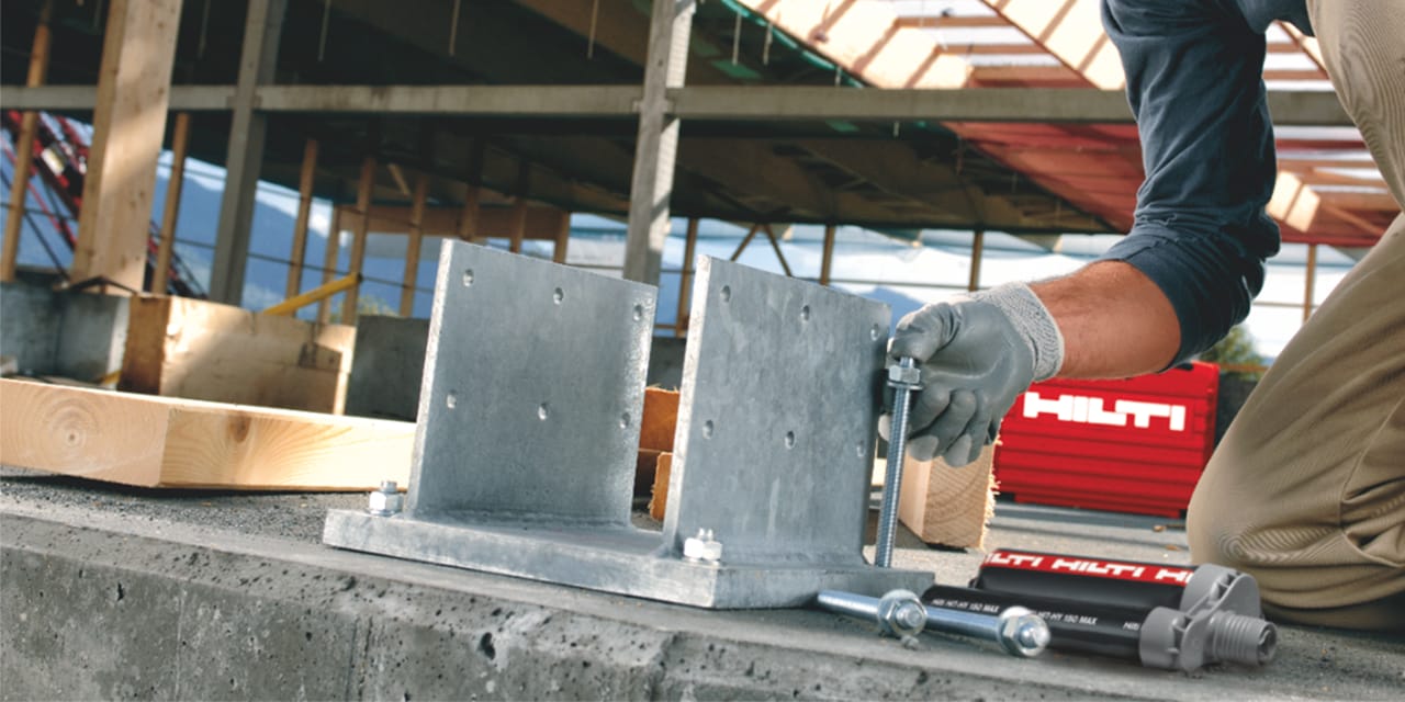 HITRE 500 V3 에폭시 앵커 주입용 접착식 앵커 Hilti 한국