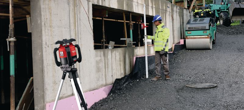 PR 2-HS A12 실외용 회전 레이저 레벨기 수평 레벨링용 견고한 실외 회전 레이저 레벨기 용도 1