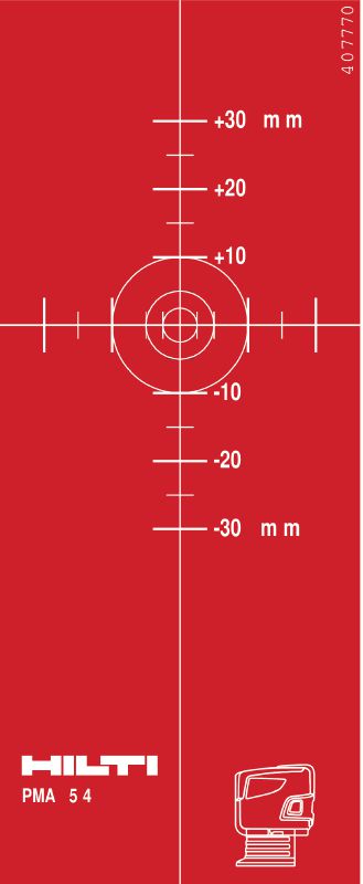 타겟 플레이트 PMA 54 (MM) (3) 