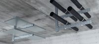 MT-80 OC 박스형 찬넬 실외 환경에서 MT-TFB 구성부품과 함께 사용하기 위한 고하중용 박스형 찬넬 용도 1