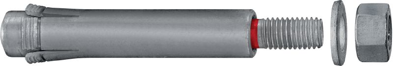 HMU-PF 언더커트 앵커 균열 콘크리트 모재용 고하중 언더컷 앵커(용융아연도금)