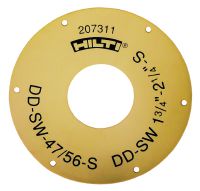 DD-SW-S 씰링 와셔 직경 8mm(5/16)~87mm(3-7/16) 코어 비트를 위한 DD-WC-S 물 모으개용 씰링