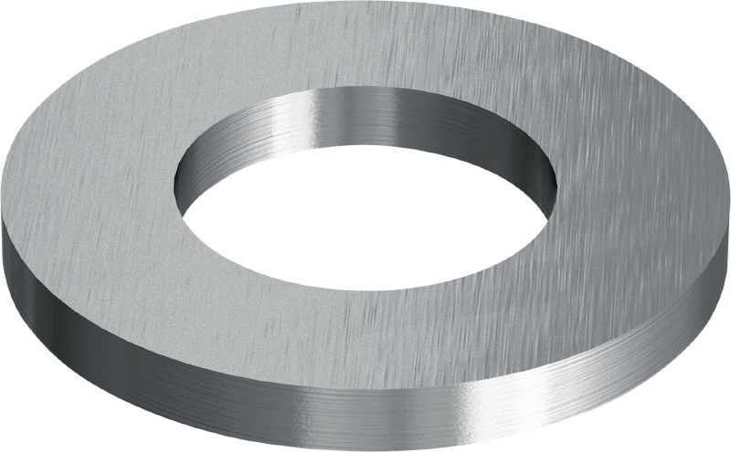 스테인레스 스틸(A2) 플랫 와셔 ISO 7089 스테인레스 스틸(A2) ISO 7089에 해당하는 플랫 와셔