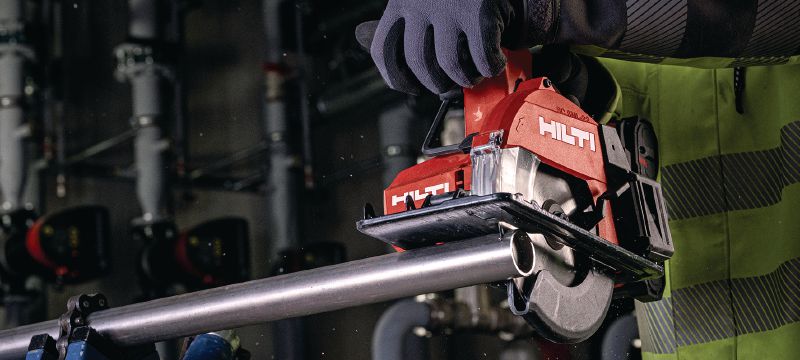 SC 6ML-22 충전 금속용 원형톱 직경 60 mm│2-3/8” 깊이까지 초고속 정밀 절삭을 위한 냉절단 충전형 금속 톱 (뉴론 배터리 플랫폼) 용도 1