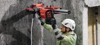 DD 110-U-22 무선 코어 드릴 직경 12-132mm(5/16 – 5-1/4)의 핸드헬드 또는 리그 기반 코어링을 위한 무선 및 소형 다이아몬드 코어링 기계(Nuron 배터리 플랫폼) 용도 4