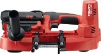 SB 4-22 충전 밴드쏘 14/18 TPI 날이 있는 충전 휴대용 밴드쏘, 최대 63.5mm│2-1/2” 절단 깊이까지 저소음, 저스파크 방식으로 금속을 정밀하게 절단 (NURON 배터리 플랫폼)
