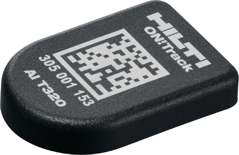 AI T320 ON!Track Bluetooth® 스마트 태그 힐티 ON!Track 공구 관리 시스템을 통해 건설 장비의 위치 및 수요를 추적하는 내구성 있는 자산 태그 - 재고를 최적화하고 관리 시간을 절약