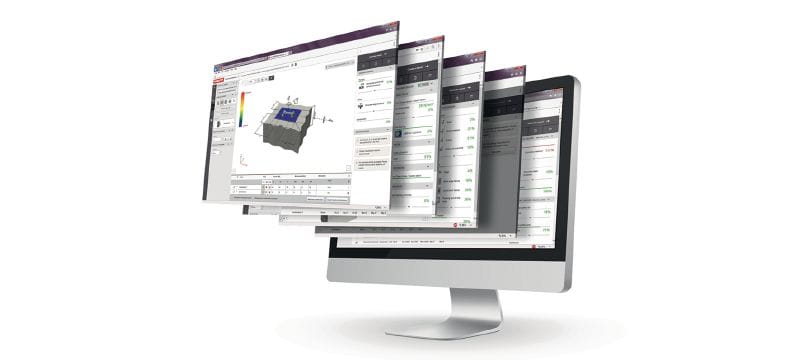 PROFIS Engineering Suite 구조 설계 소프트웨어 코드 및 인증, 콤포넌트 기반 유한 요소 방법 계산, 다양한 고정 방법을 갖춘 구조 엔지니어링 앵커 설계 소프트웨어