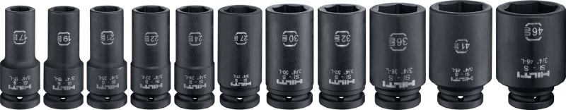 Image 1 of 1: SI-S 3/4 딥 임팩트 소켓 