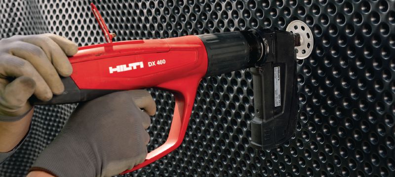 X-SW 60 MX 소프트 와셔 콘크리트 및 석재에 대한 방수막 부착을 위해 스트립 핀과 함께 사용하는 소프트 와셔 용도 1