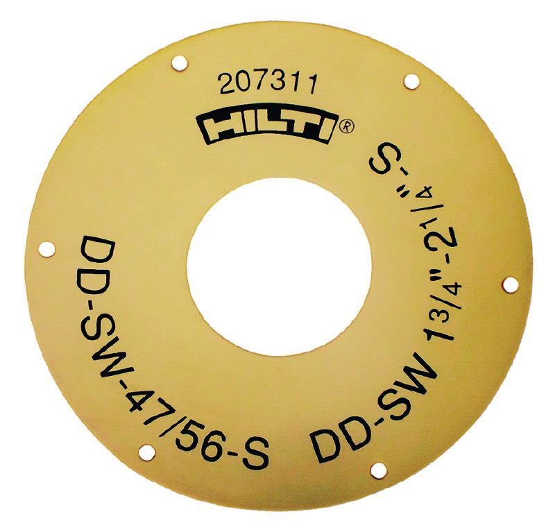 DD-SW-S 씰링 와셔 직경 8mm(5/16)~87mm(3-7/16) 코어 비트를 위한 DD-WC-S 물 모으개용 씰링